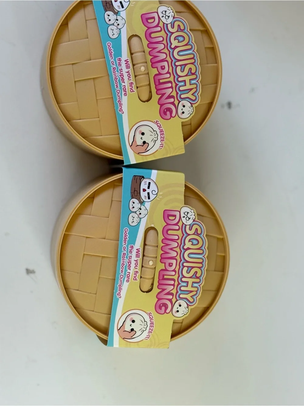 2 Squishy Dumpling Kids Sensory Toy! Brand new!
